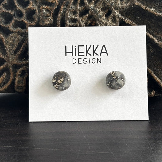 Crazy Lace Agate Round Studs