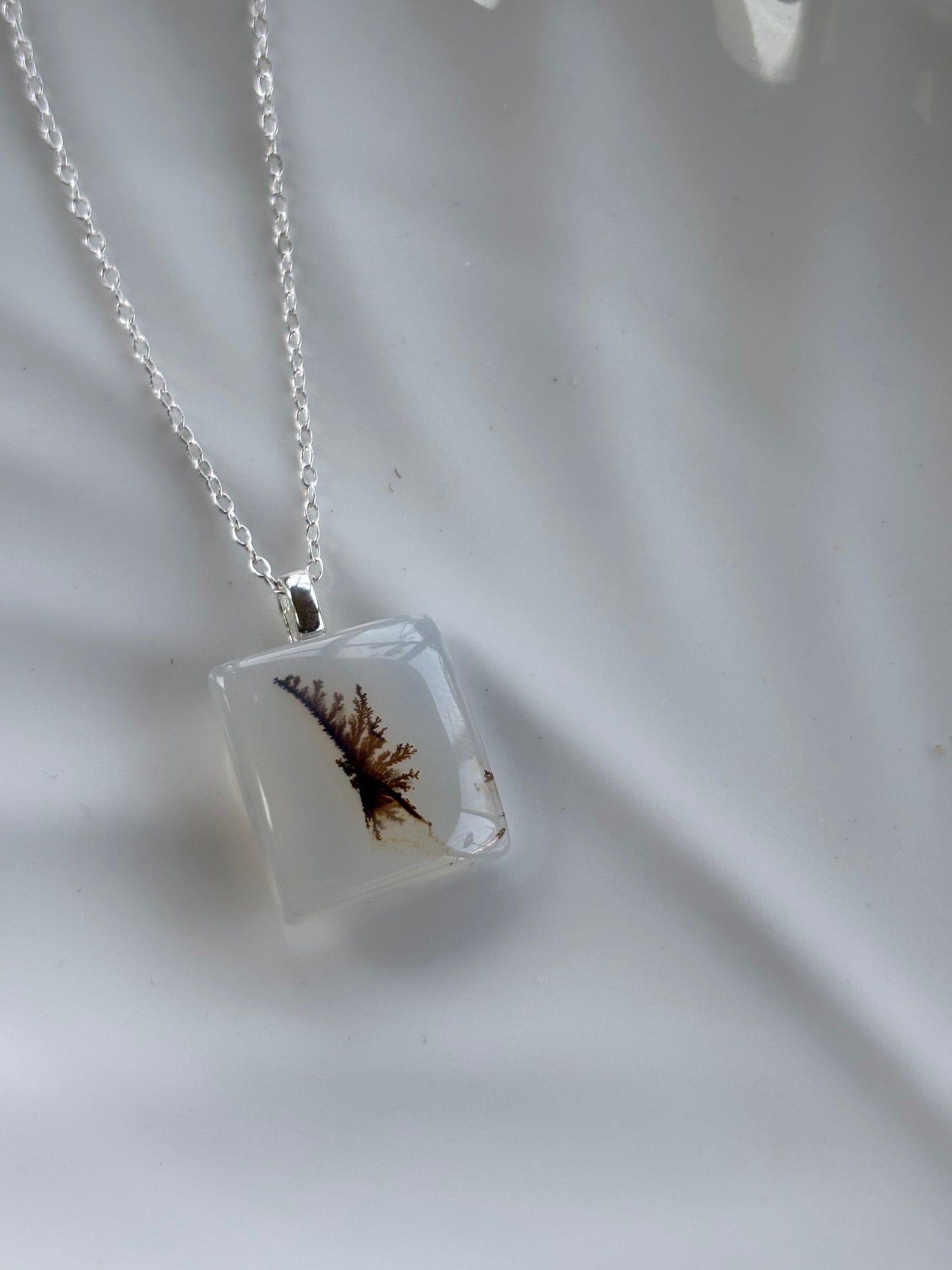 Dendritic Agate Necklace