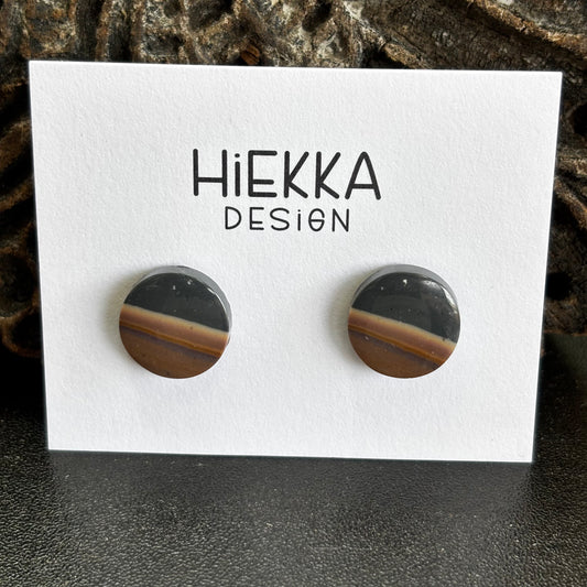 Polychrome Jasper Round Studs