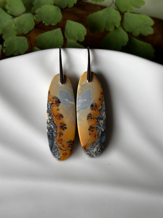 Maligano Jasper Dangle Earrings