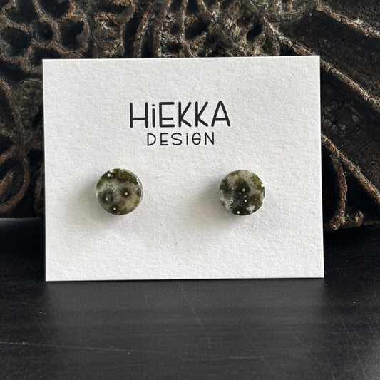 Ocean Jasper Round Studs