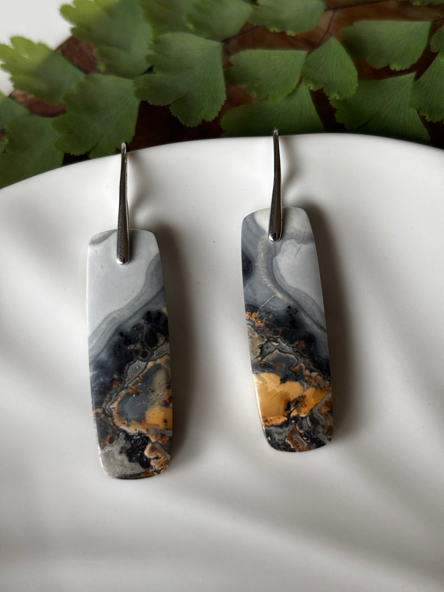 Maligano Jasper Dangle Earrings