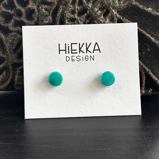 Small Blue Opalized Wood Studs