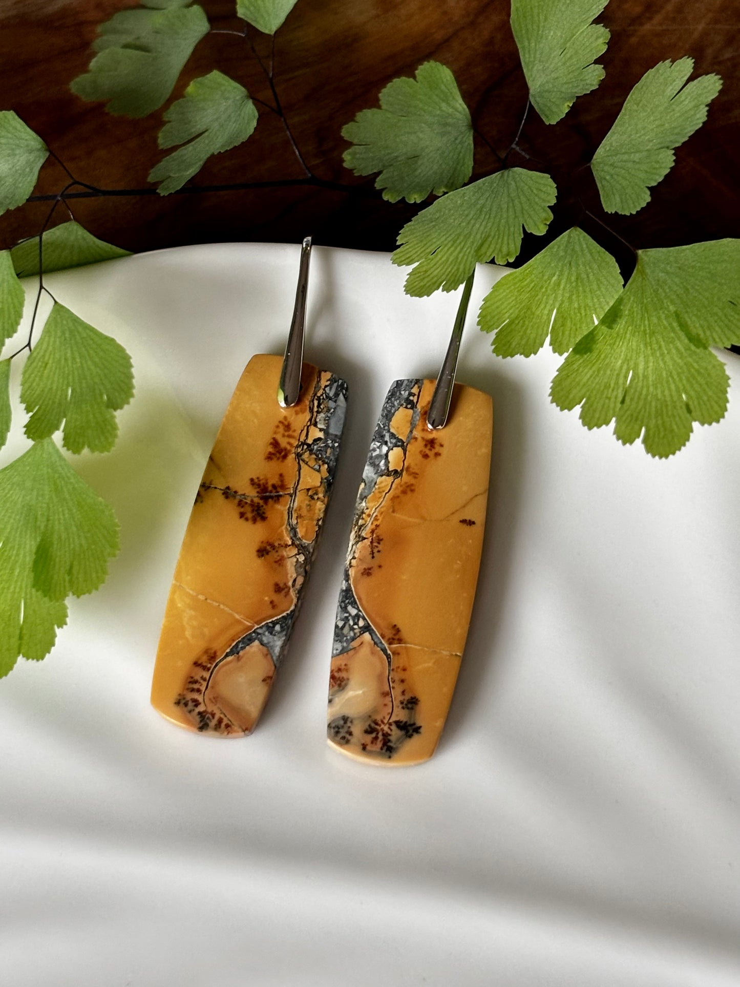 Maligano Jasper Dangle Earrings