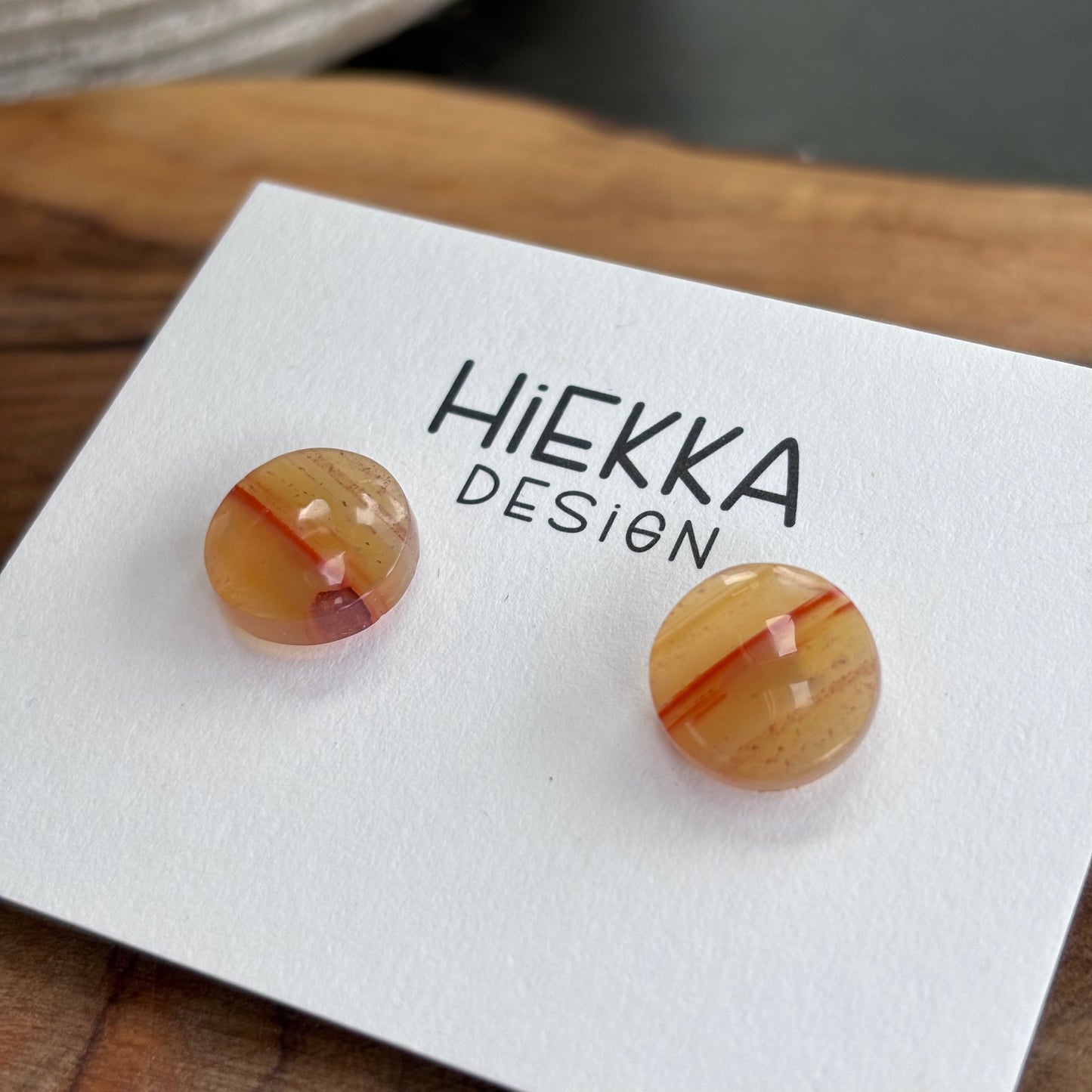 Carnelian Studs