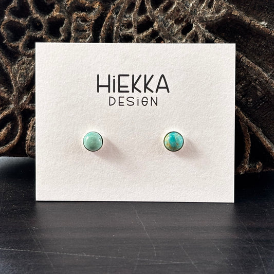 Tiny Turquoise Studs
