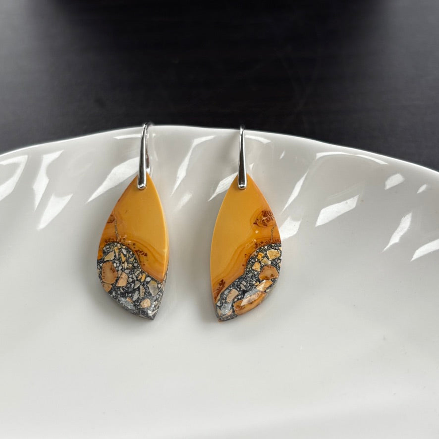 Maligano Jasper Dangle Earrings
