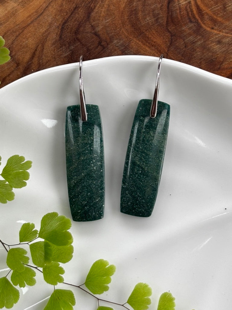Polychrome Jasper Dangle Earrings