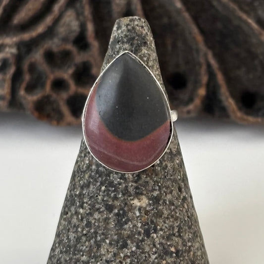 Polychrome Jasper Ring Size 6.5