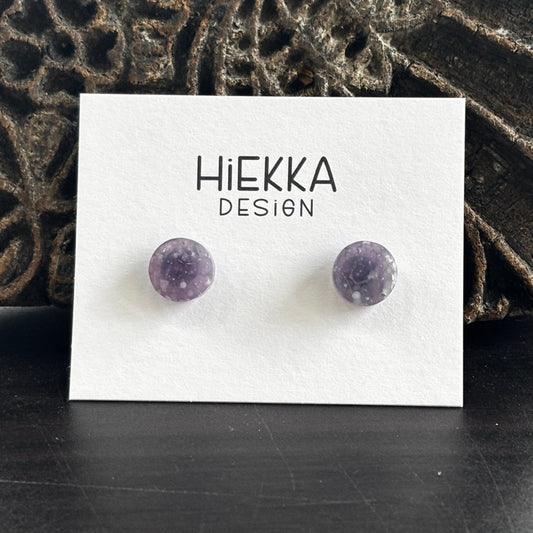 Grape Agate Studs