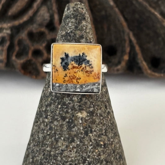 Maligano Jasper Ring Size 8
