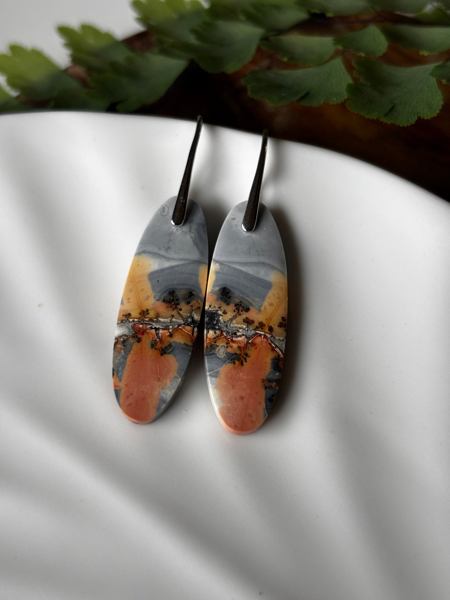 Maligano Jasper Dangle Earrings