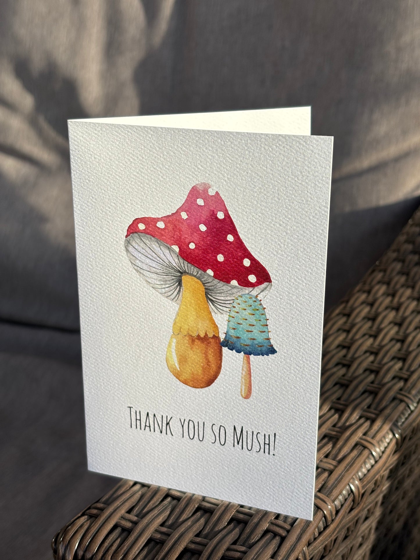 Thank You So Mush Greeting Card