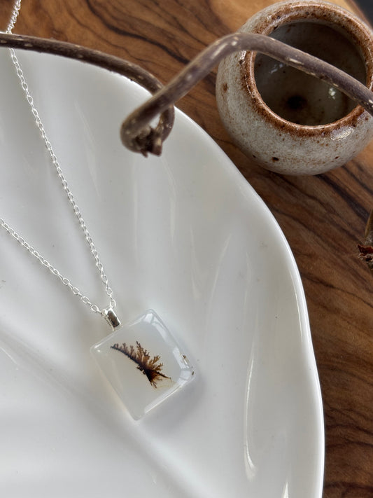 Dendritic Agate Necklace