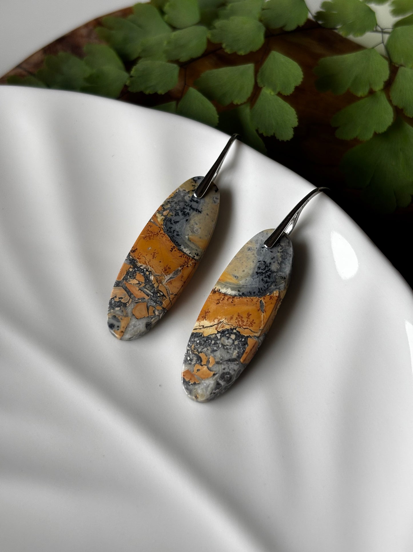 Maligano Jasper Dangle Earrings