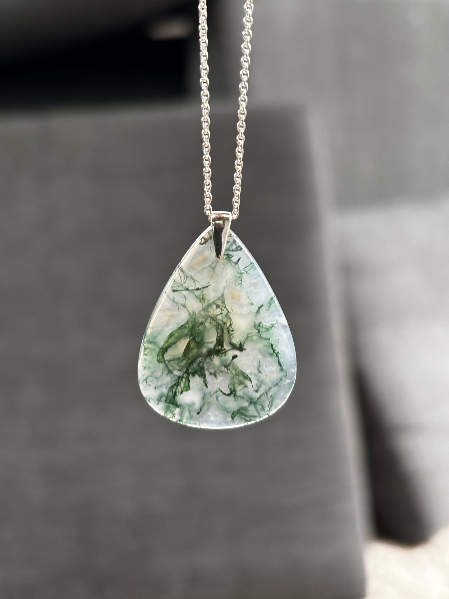 Moss Agate Necklace