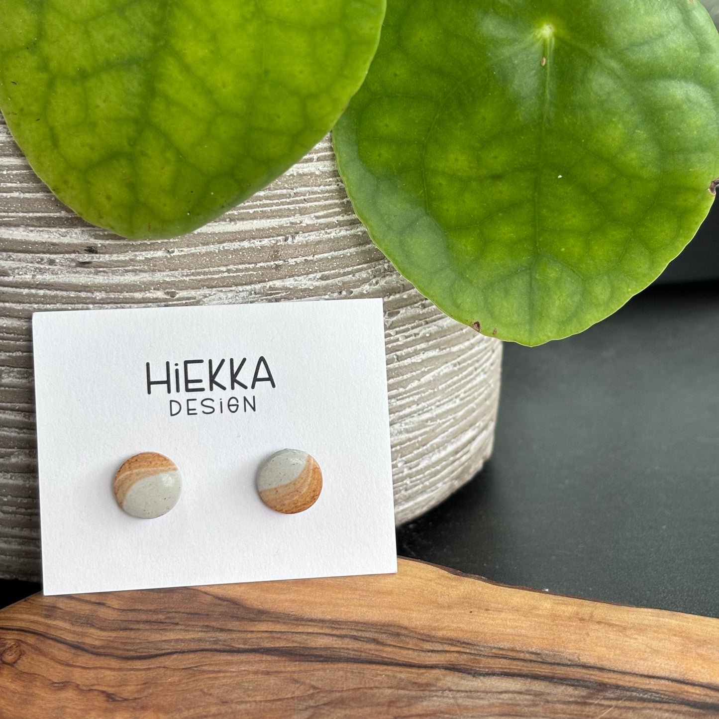 Polychrome Jasper Studs