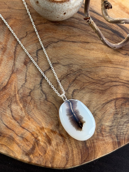 Dendritic Agate Necklace
