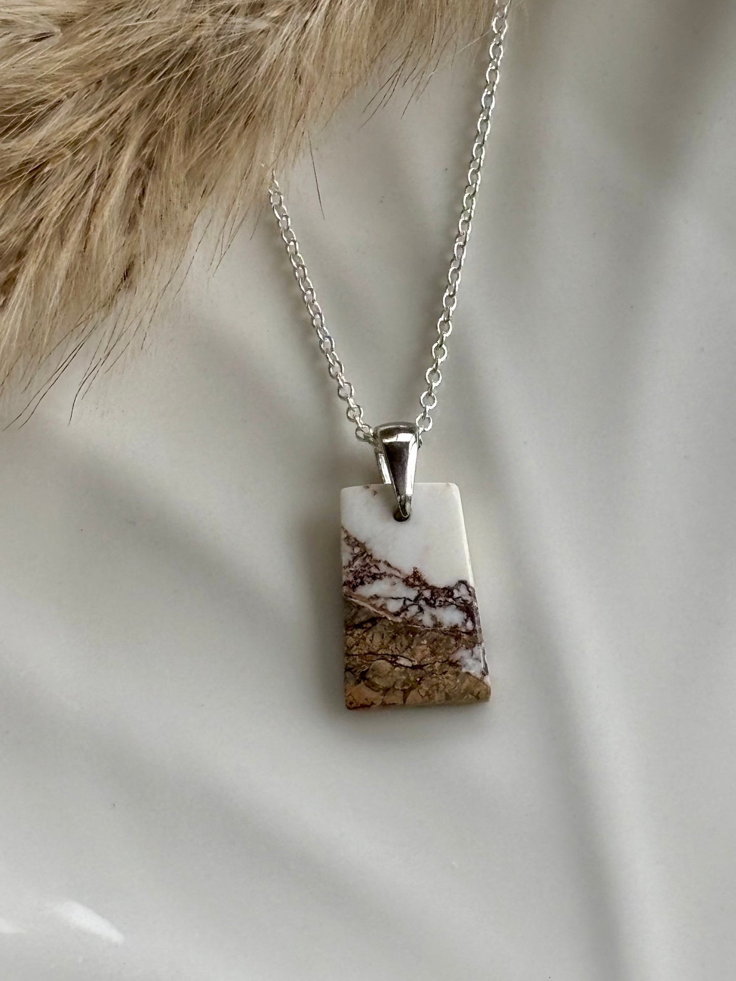 Wild Horse Jasper Pendant Necklace