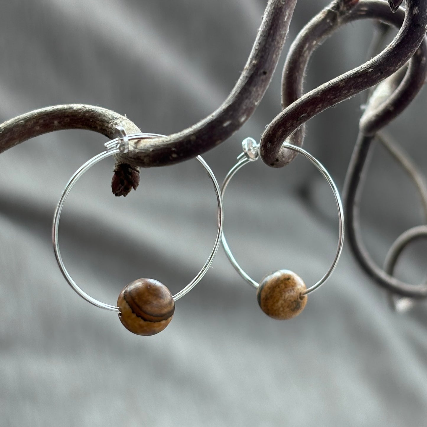 Sterling Silver Hoops