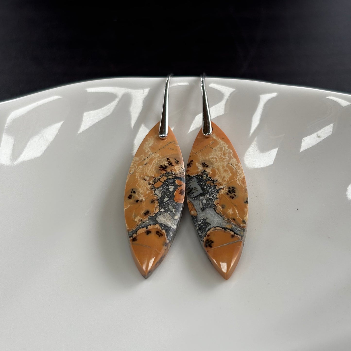 Maligano Jasper Dangle Earrings