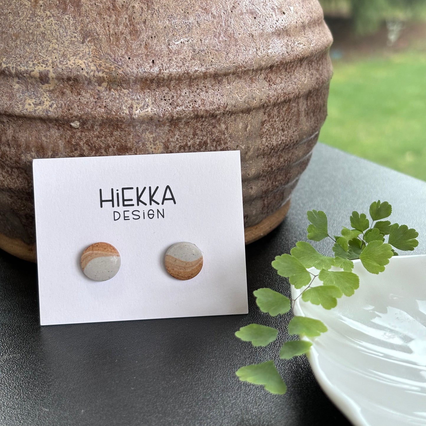 Polychrome Jasper Studs