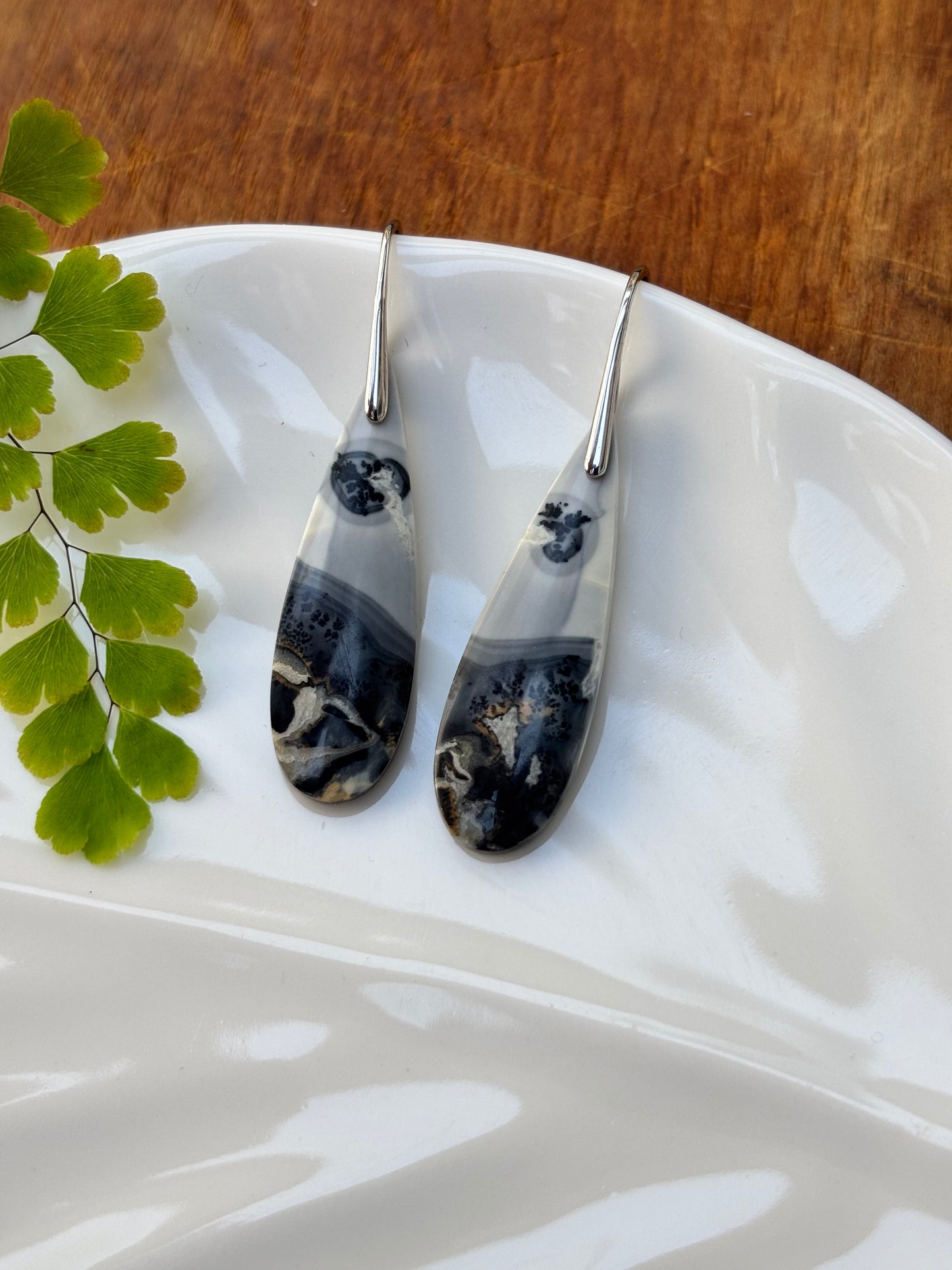 Maligano Jasper Dangle Earrings