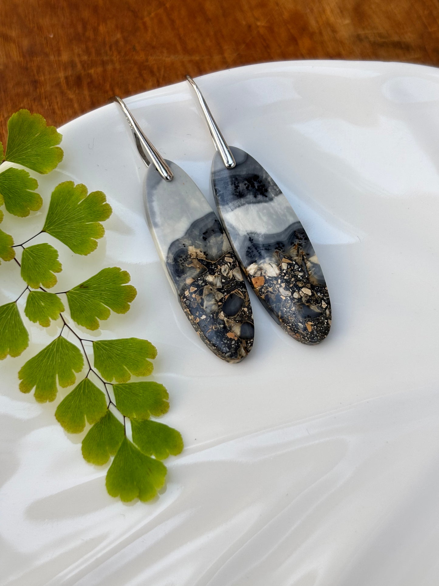 Maligano Jasper Dangle Earrings