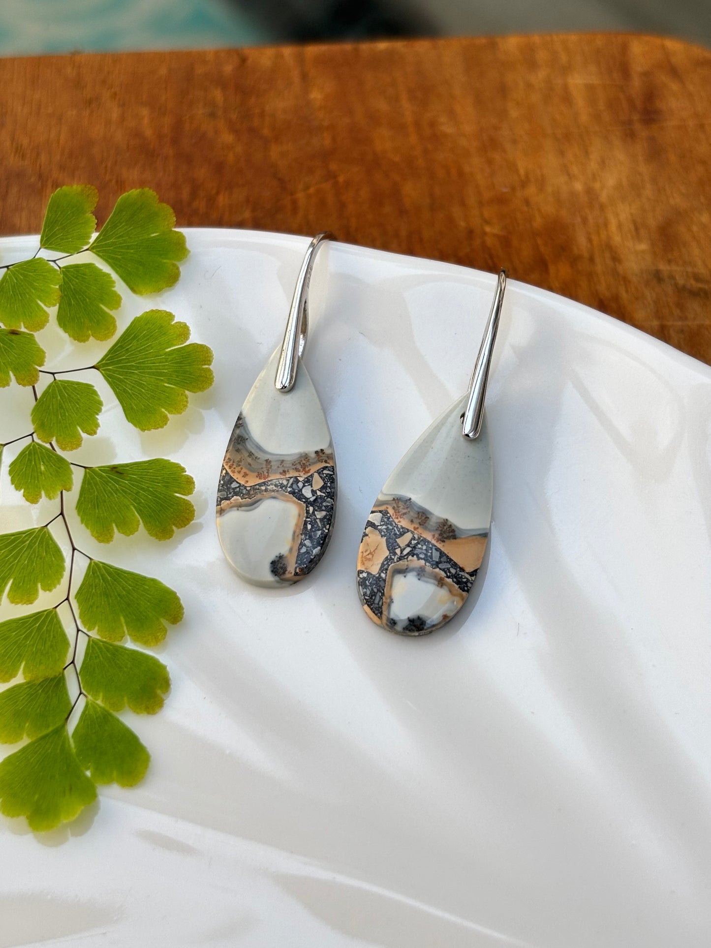Maligano Jasper Dangle Earrings
