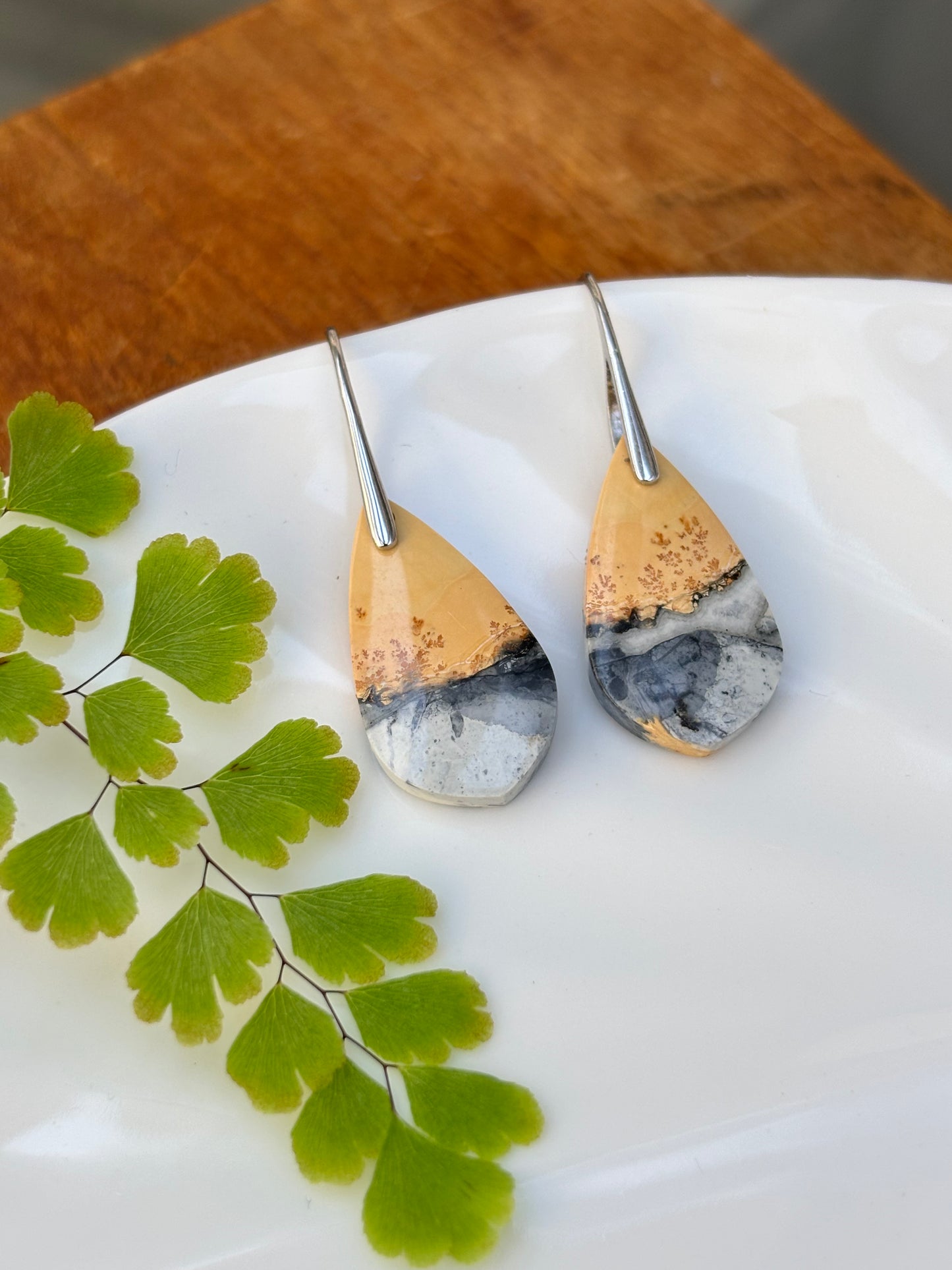 Maligano Jasper Dangle Earrings