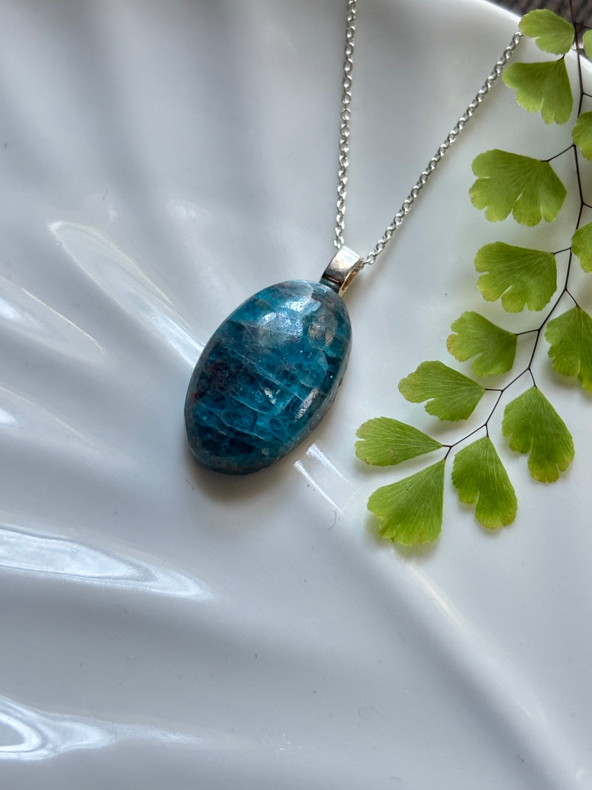 Shattuckite Necklace
