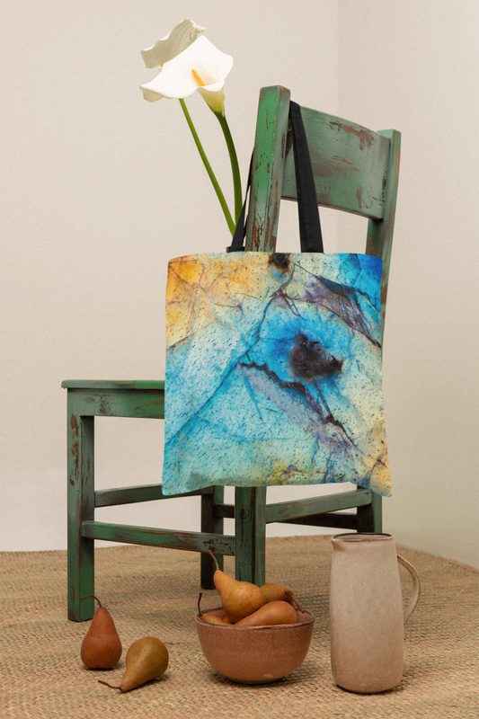 Labradorite Blue Tote