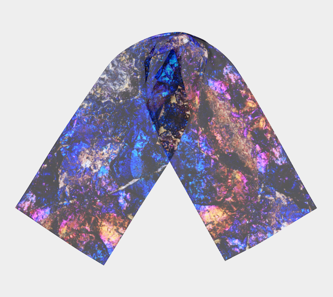 Labradorite Silk Scarf