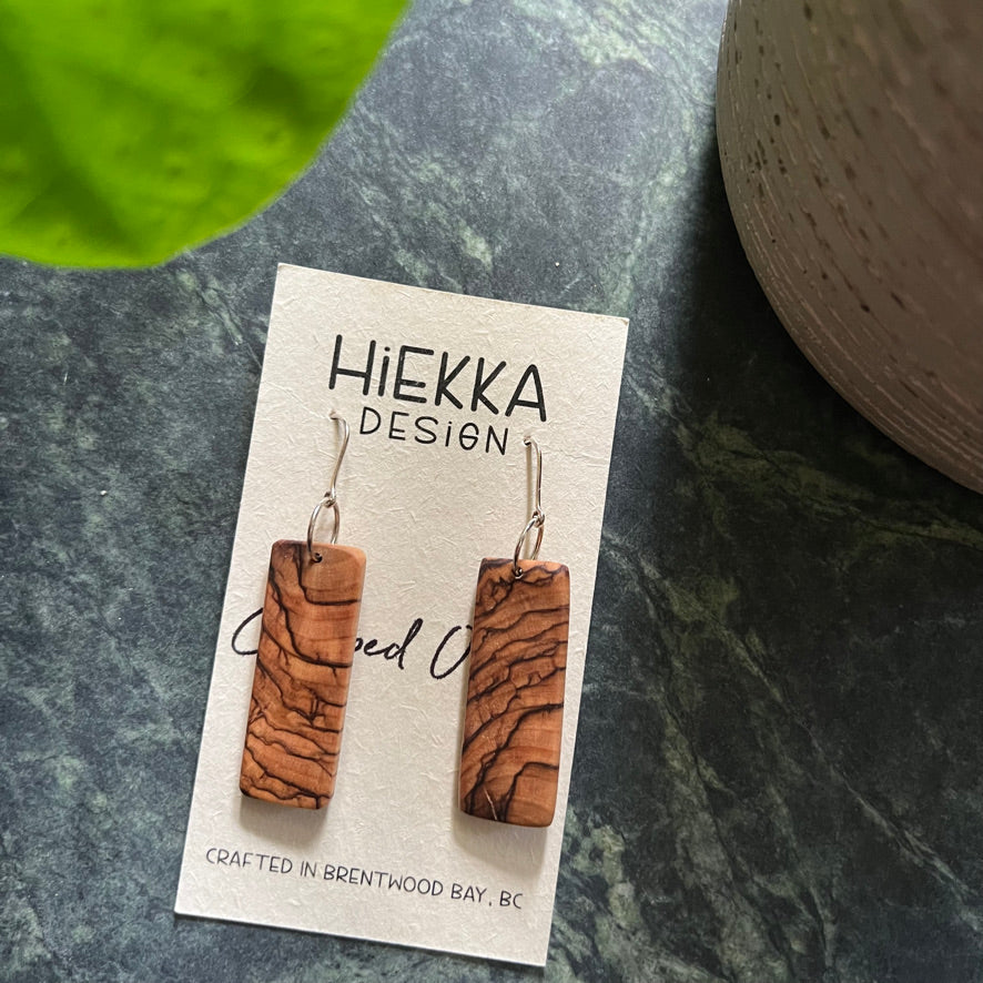 Olive Wood Earrings