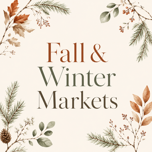 Confirmed Fall & Winter Markets