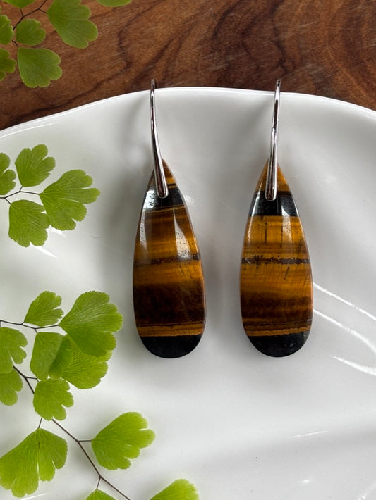 Tiger Eye Earrings