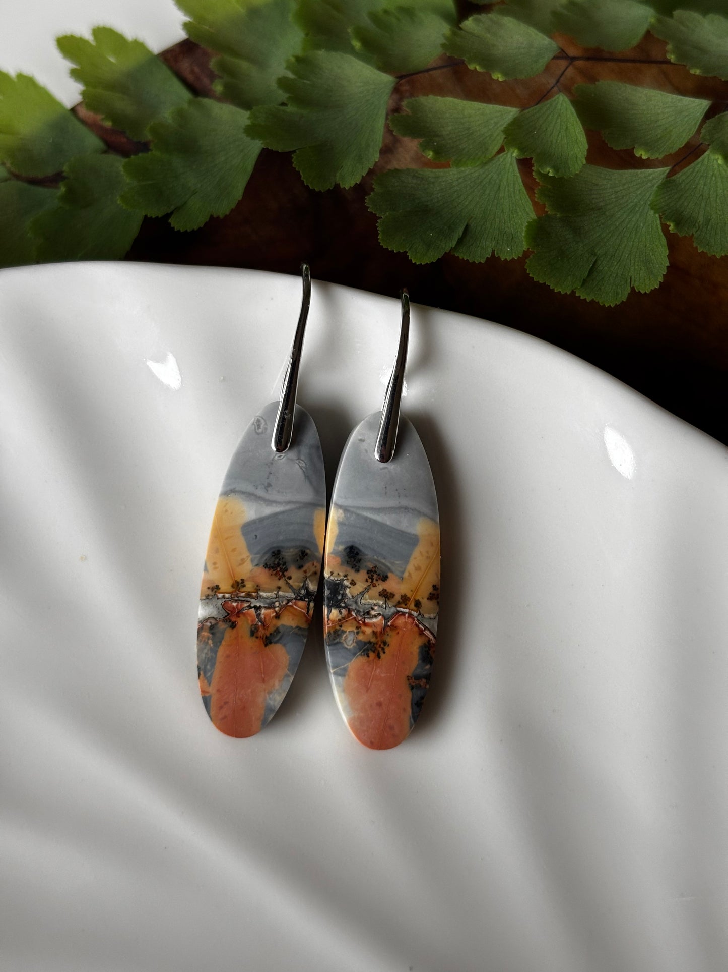 Maligano Jasper Dangle Earrings