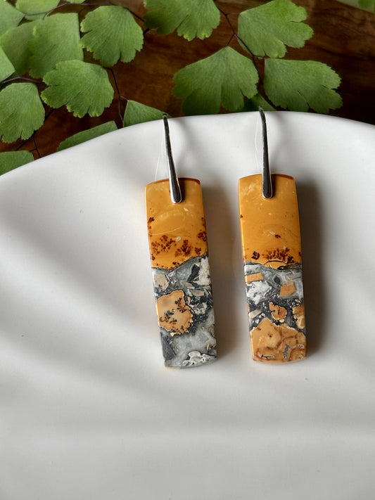 Maligano Jasper Dangle Earrings
