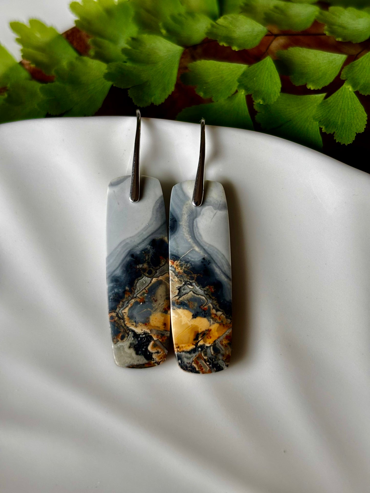 Maligano Jasper Dangle Earrings