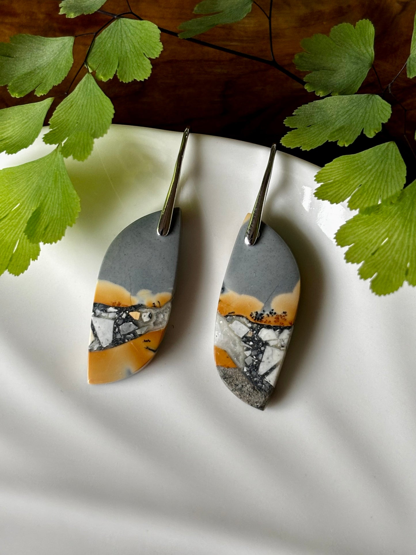 Maligano Jasper Dangle Earrings