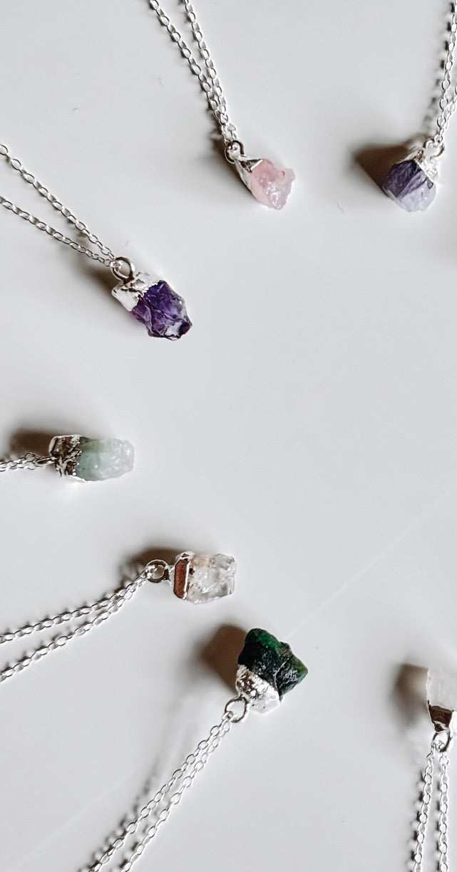 Birthstone Nugget Necklace