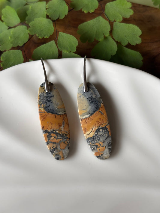 Maligano Jasper Dangle Earrings