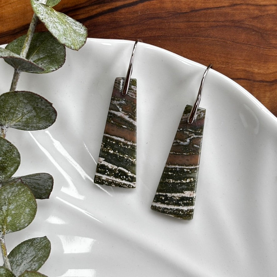 Ocean Jasper Earrings