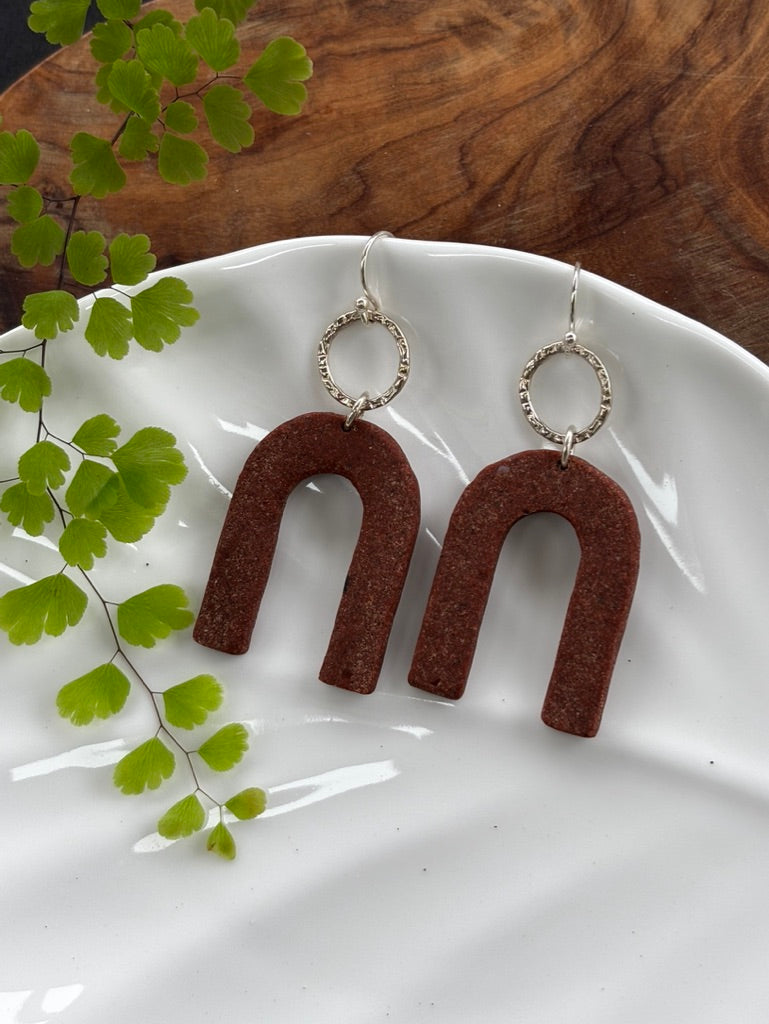 Australian Red Sand Earrings