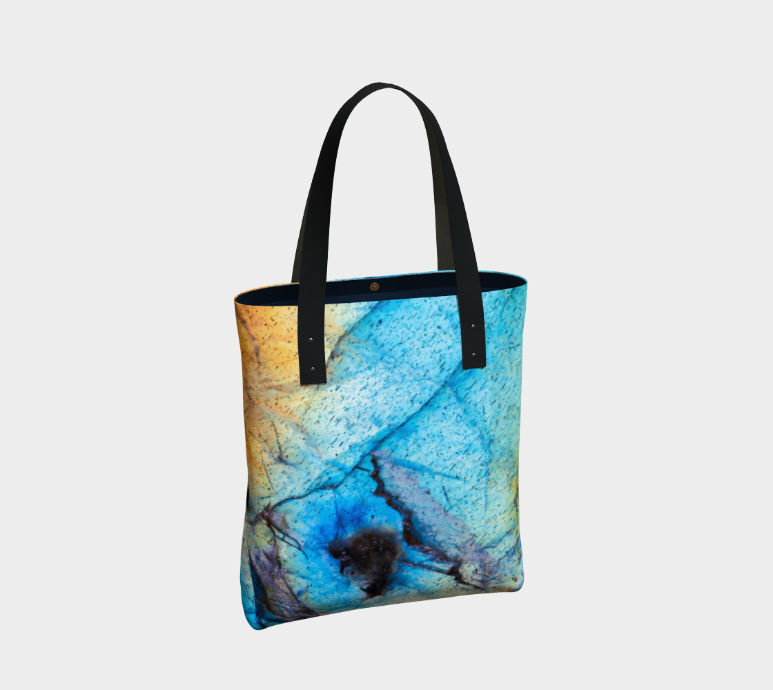 Labradorite Blue Tote