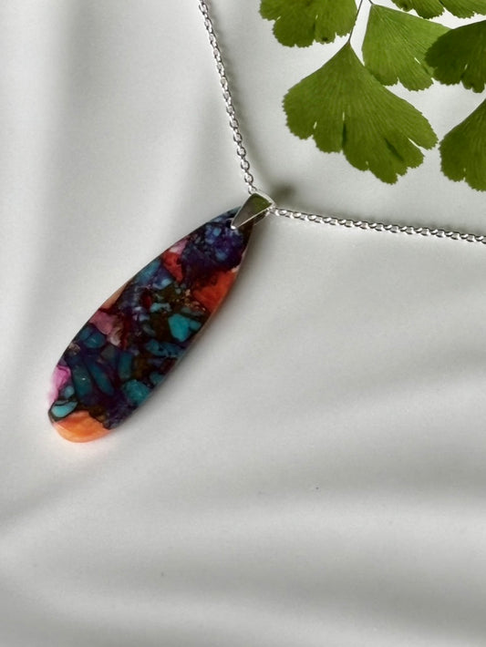 Spiny Oyster Turquoise Necklace