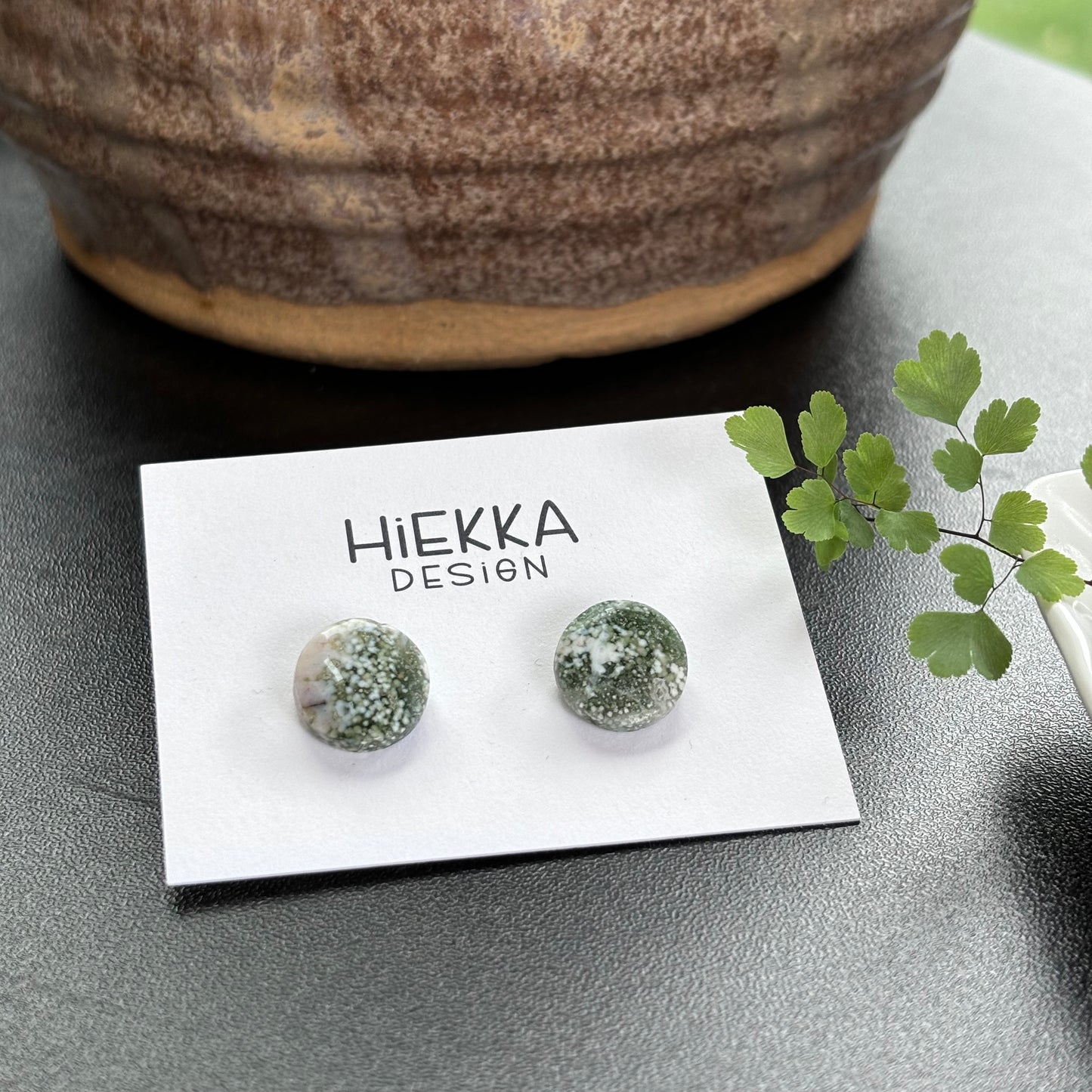 Ocean Jasper Studs