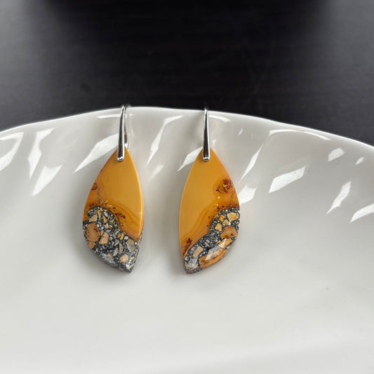 Maligano Jasper Dangle Earrings