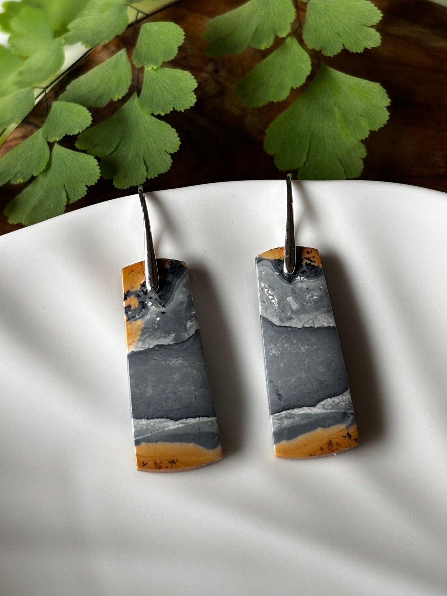 Maligano Jasper Dangle Earrings