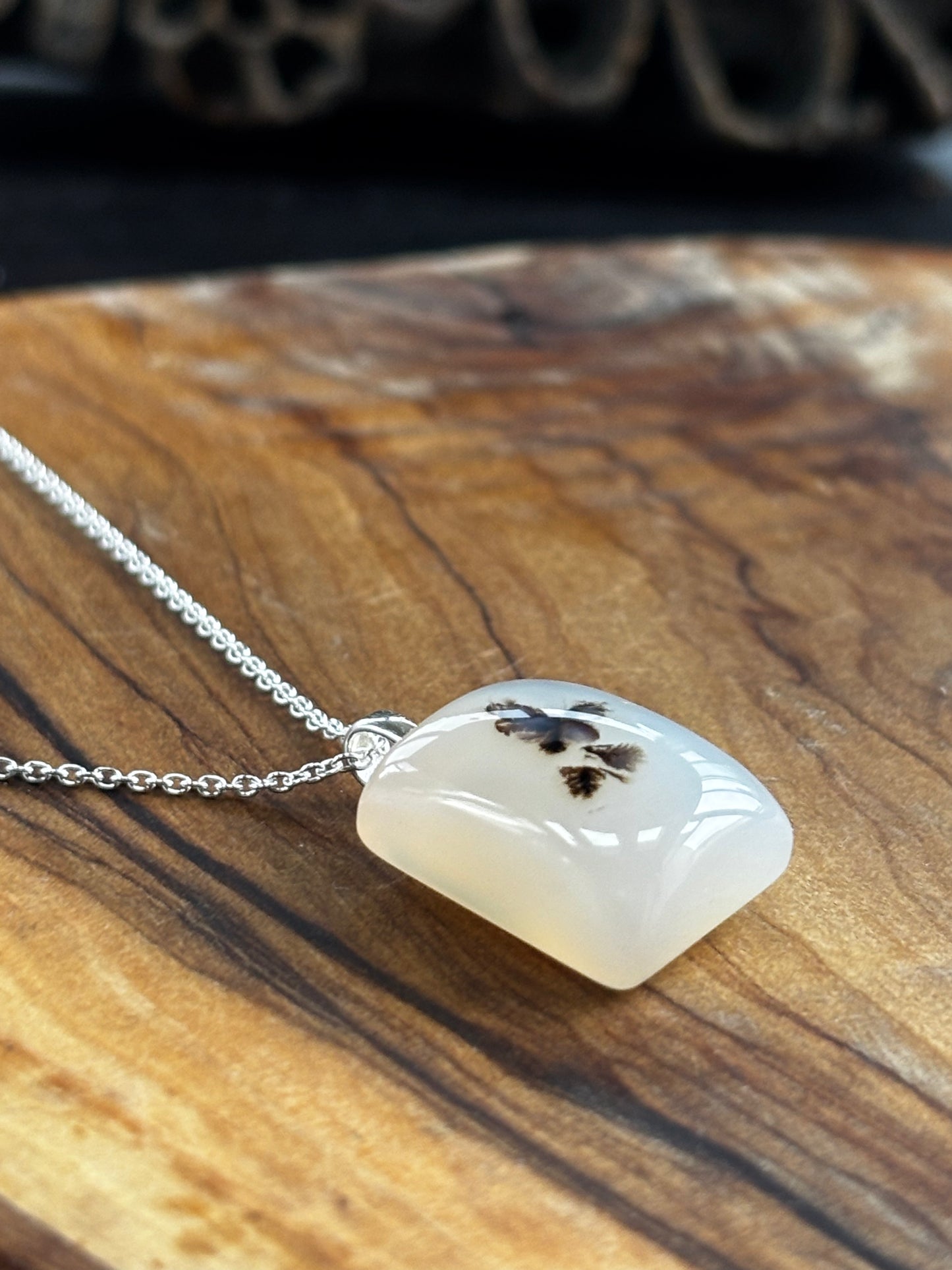 Dendritic Agate Necklace